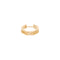 MEANDER HEXAGON HUGGIE GOUD